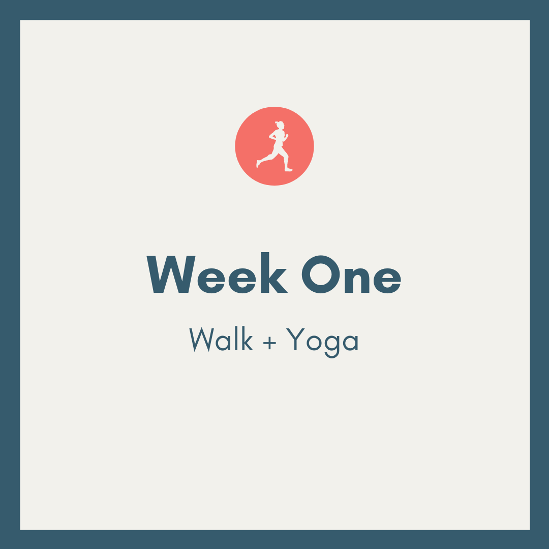 Your first 5k run and yoga program: Week 1